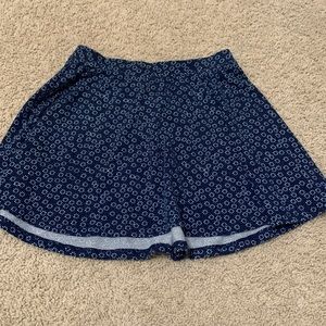 Girls Large Flower Skirt